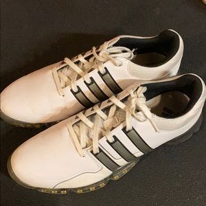 Adidas Powerband Golf Cleat Shoe (10) Men